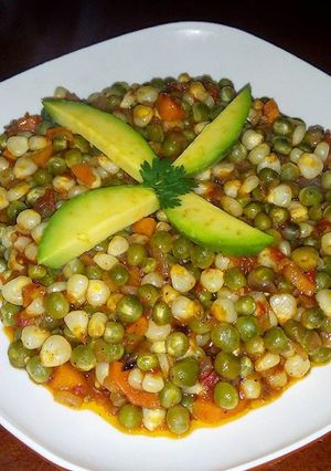 A picture of Peas githeri.