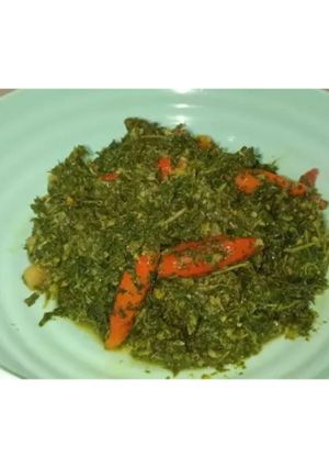 Foto resep Daun Singkong Tumbuk