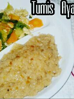 Foto resep Tumis Ayam Sayur (mpasi 1+)