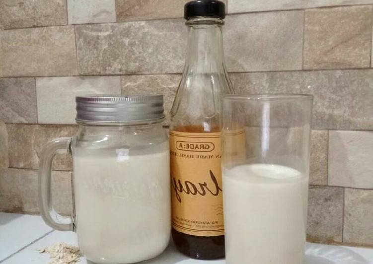 Cara Gampang Membuat Oat milk (homemade), Menggugah Selera