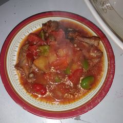 A picture of Sweet and sour sauce.