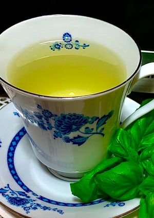 Una foto de Infusión de albahaca(mi digestivo favorito)