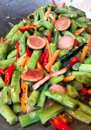 Foto resep Tumis Buncis Sosis