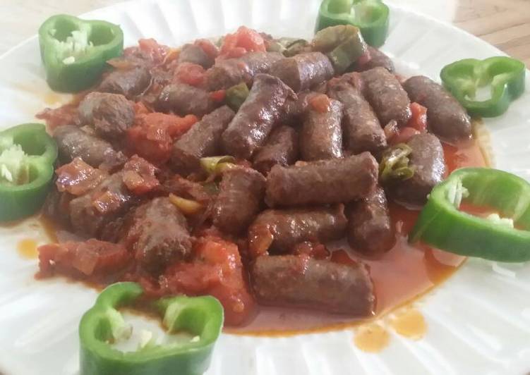 Recipe of Tasty Meat sausage