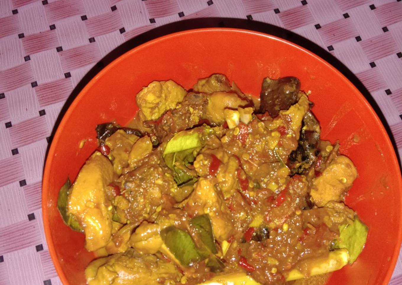 Rica rica ayam pedas manis