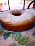 Torta de yogur con Peras
