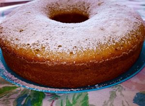 Una foto de Torta de yogur con Peras