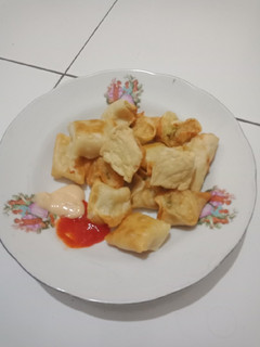 Foto resep Pangsit goreng isi ayam