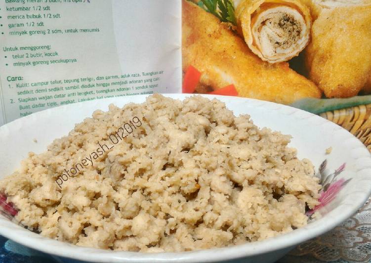 Cara Gampang Membuat (109).Tumisan Ayam (isi sosis solo) yang Sempurna