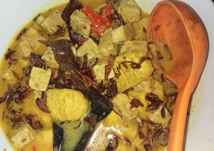 Resep Sayur Tahu Tempe Kuah Kuning Oleh Rika Rizkinda Fadila Cookpad