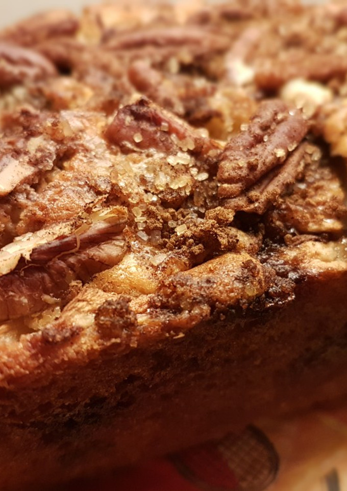 Una foto de Bizcocho de Canela y Manzana
