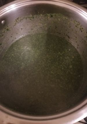صورة لوصفة ملوخيه