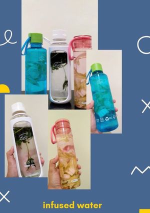 Foto resep Day 10- infused water sayur