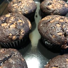 Nutella Chocolate Muffins 🧁 A picture of Nutella Chocolate Muffins 🧁.