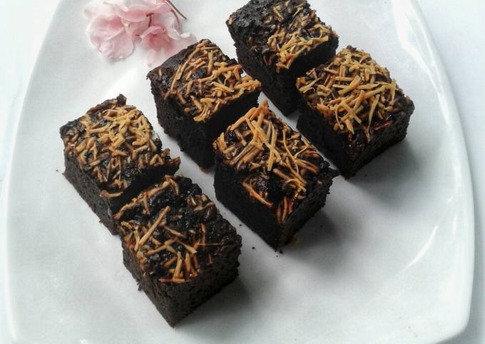 Anti Ribet, Membuat Fudge coffe brownies Gampang