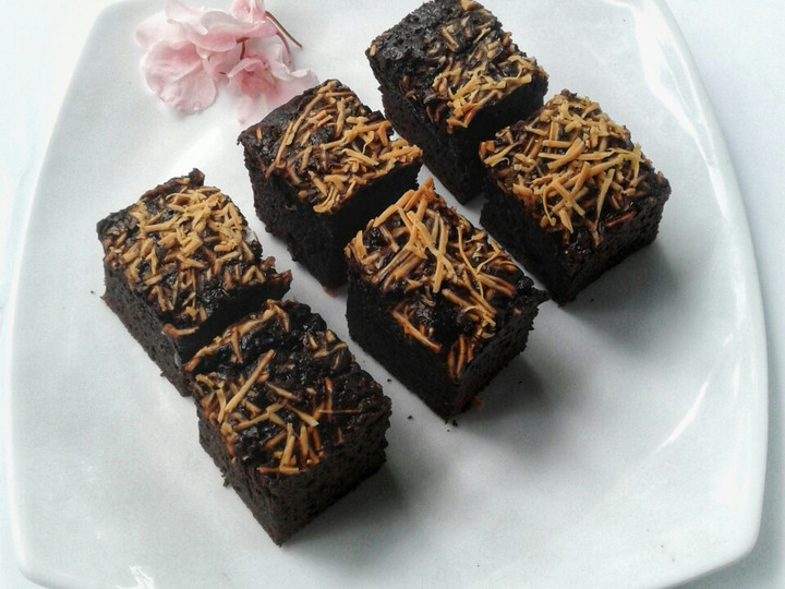 Anti Ribet, Membuat Fudge coffe brownies Gampang