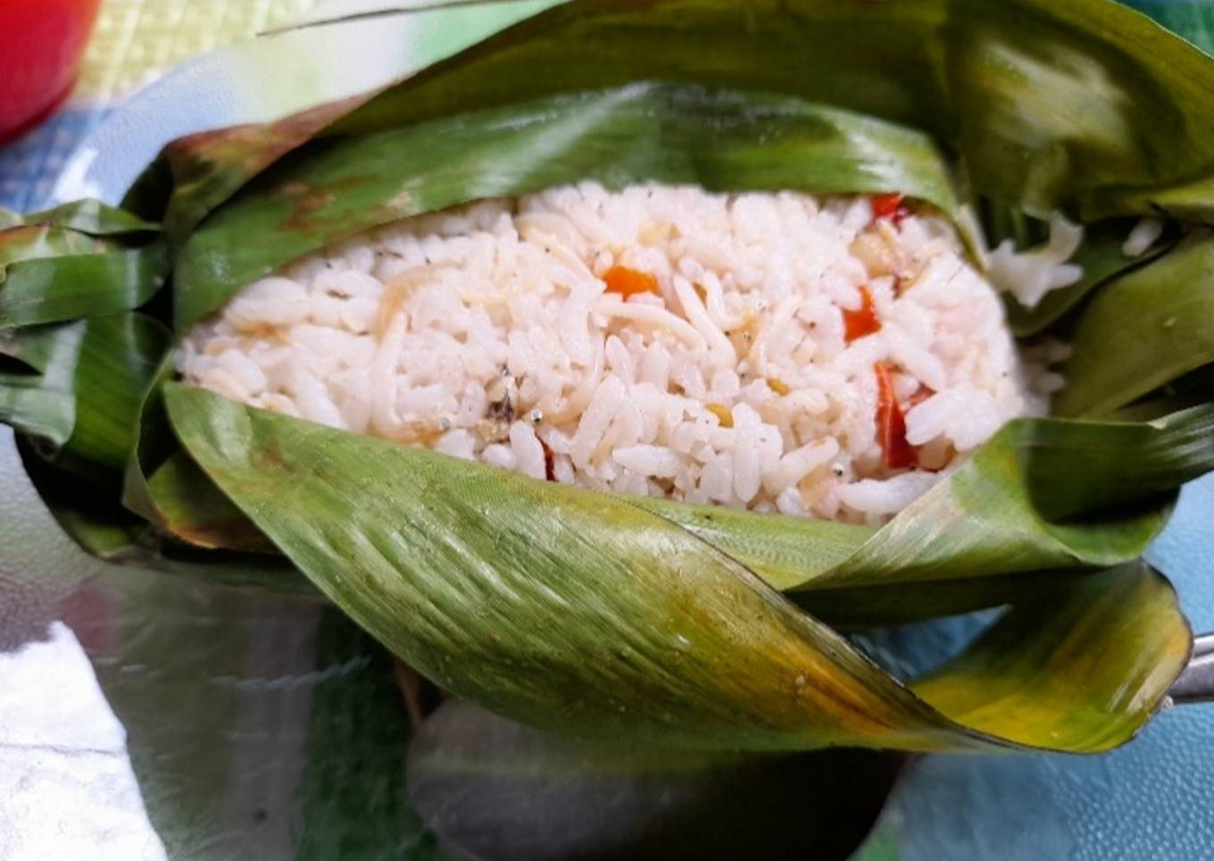 Nasi Bakar Teri anti ribet