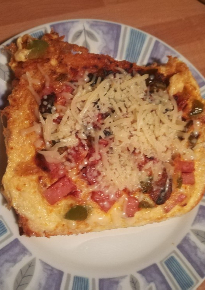 Una foto de Huevos revueltos en tostada