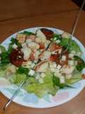 Ensalada César vegana 🥬🧀🍞