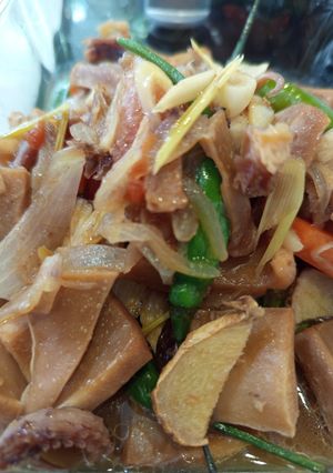 Foto resep Sotong tumis