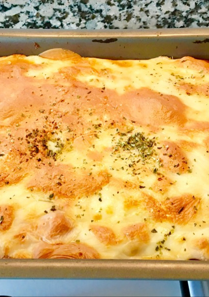 Una foto de Pastel de carne a la pizza