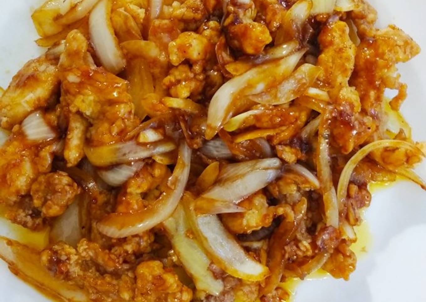 Resep Ayam fillet crispy saus bulgogi yang Bikin Ngiler