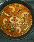 Arroz seco con fumet tostado
