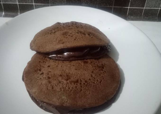 Cara membuat Dorayaki sederhana tanpa telur Cara membuat Dorayaki sederhana tanpa telur