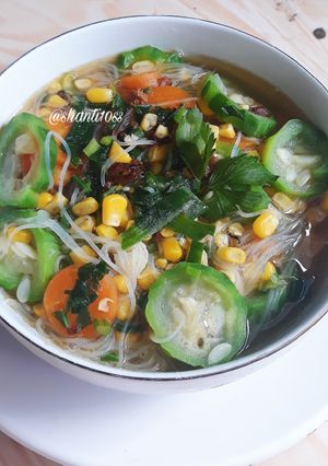 Foto resep Sayur oyong worter soun