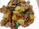 beef pineapple stir fry