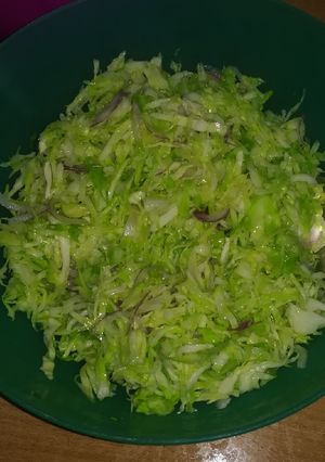 A picture of Satueed cabbage. #localfoodcontest_nairobi_north.