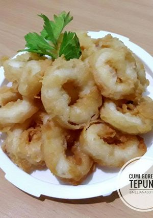Foto resep Cumi Goreng Tepung (Crispy Fried Squid)