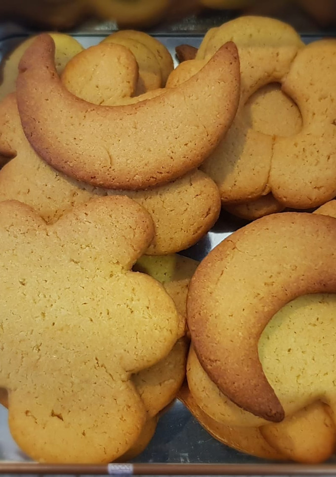 Una foto de Galletas de almendra y vainilla
