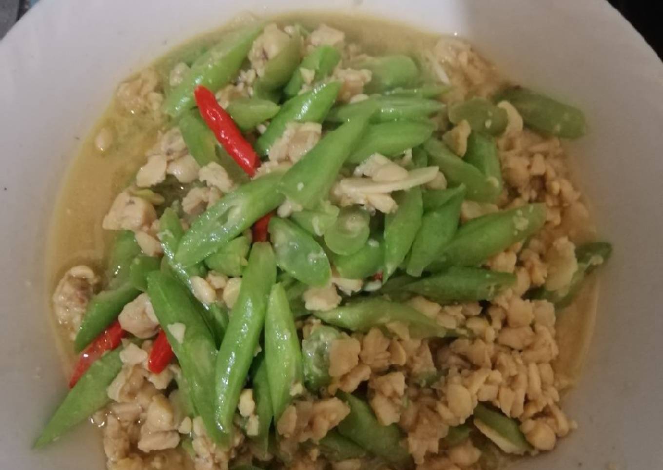 10. Orak Arik Tempe Buncis