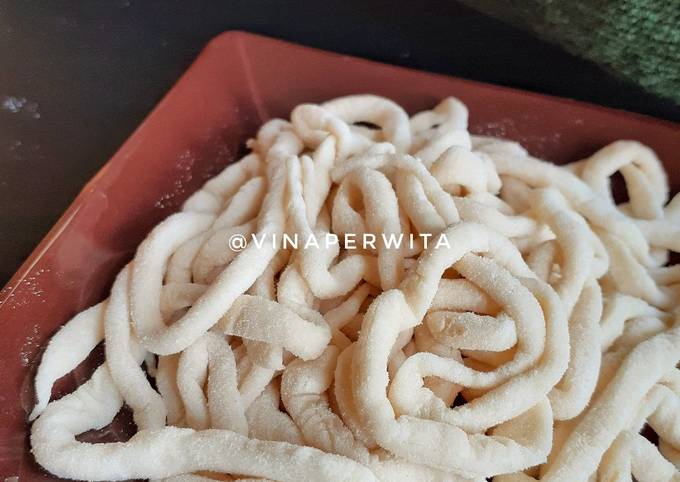 Yuk intip, Bagaimana cara buat Mie Sehat Homemade Kenyal tanpa Telur tanpa Penggiling Mie dijamin enak