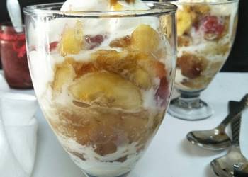 New Recipe Banana caramel pudding Trifle Delicious Steady