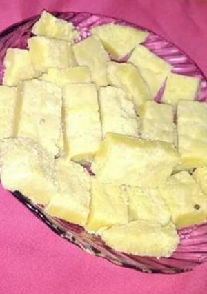 A picture of Mysore pak.