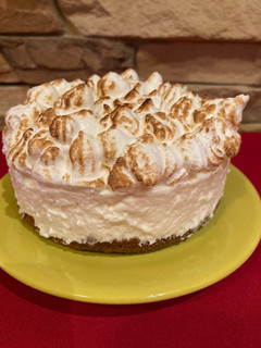 Una foto de Cheesecake de pie de limón