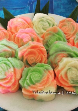Foto resep Bolu kukus mawar