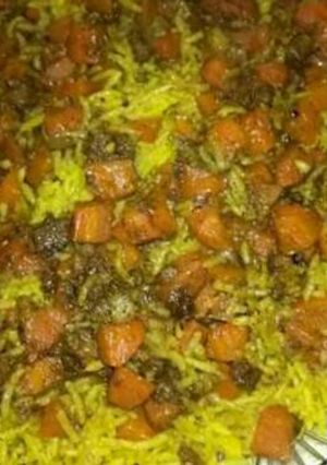 صورة لوصفة تاجينة جزر 😙باللحم المثروم😙