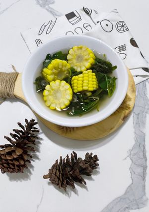 Foto resep Sayur Bening Bayam Jagung