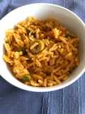 Arroz con gandules (chícharos)