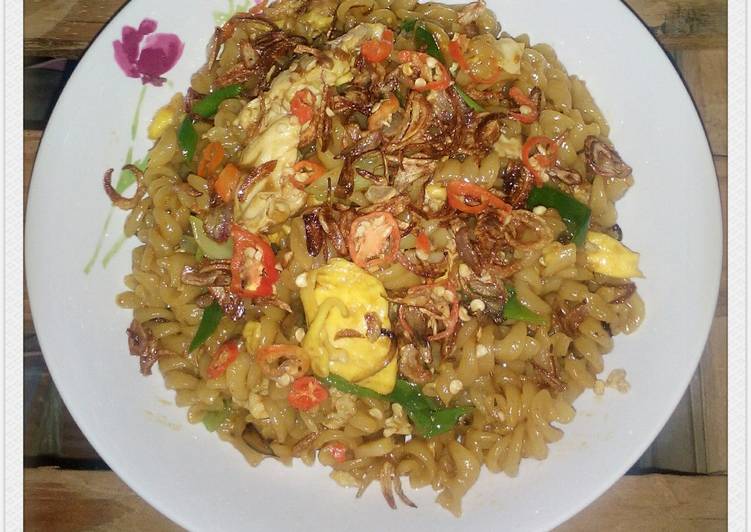 Resep Makaroni masak ala Mie goreng, Sempurna