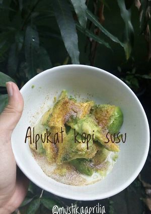 Foto resep Alpukat Kopi Susu