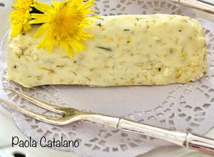 Foto di Burro homemade al tarassaco
