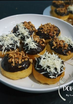 Foto resep DONAT Coklat Lava 🍩