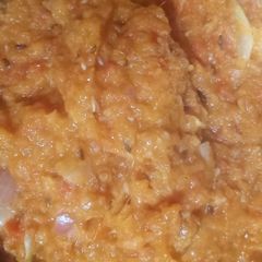 A picture of Tomato and onion Fried Chutney.