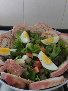 Una foto de Ensalada de sobras