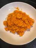 Arroz meloso con gambas y sepia