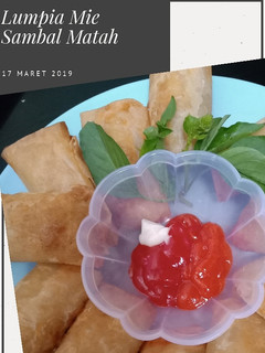 Foto resep 98.Lumpia Mie Sambal Matah